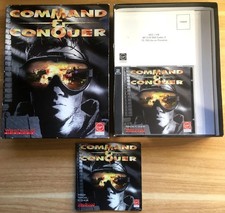 COMMAND & CONQUER COMPLET BIG BOX PC VERSION FRANÇAISE CIB OVP jeu - Bon état