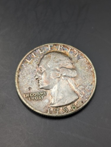 Quarter dollar washington 1958 - quarter,