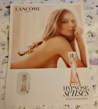 Publicité papier Parfum. Perfume Ad Lancôme Hypnôse senses de 2009 + Patch