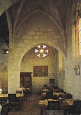 Carte postale 10x15cm postcard CONDOM monastère restaurant Table des Cordeliers