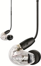 Shure SE215 Sound Isolating Câblé 3,5mm Jack In-Ear Écouteurs Earphones - Clear