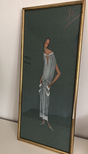 Dessin mode haute couture - dessin, de