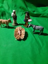 Lot de  santons  avec animaux