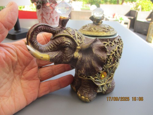 Eléphant asie résine - en,