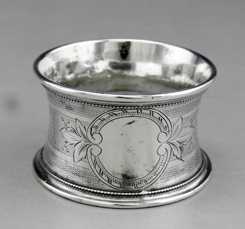 Ancien rond serviette en - rond,
