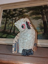 Chouette bois decoration - chouette, en