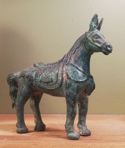 Statuette ancienne cheval - de,