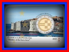 COINCARD 2 euro CROATIE  2023