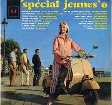 COMPILATION "SPECIAL JEUNES VOL. 2" ROCK POP LP 1964 PATHE STX 176 VESPA COVER!