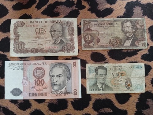 Lot billets monde - lot, 4
