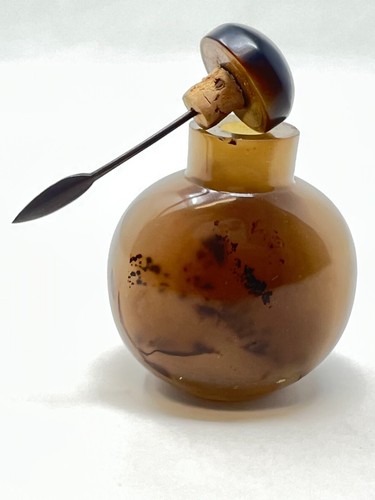Flacon opium tabatiere - a,