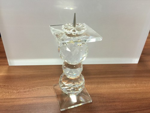 Figurine swarovski bougeoir - swarovski,