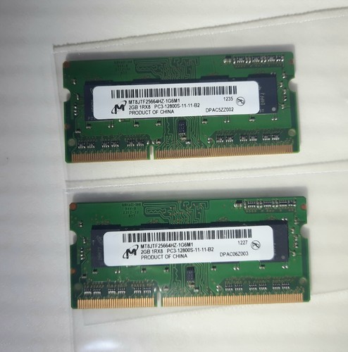 4go 2x2 mémoire ram - ,