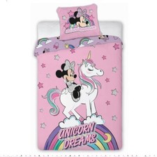 parrure de lit minnie licorne