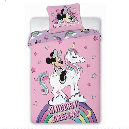 Parrure lit minnie licorne - minnie,