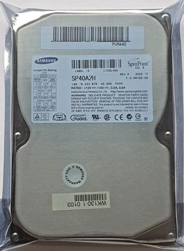 Disque dur ide samsung - 40, go
