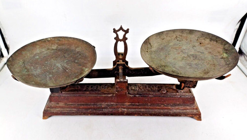 Ancienne balance commerce - ancienne, de