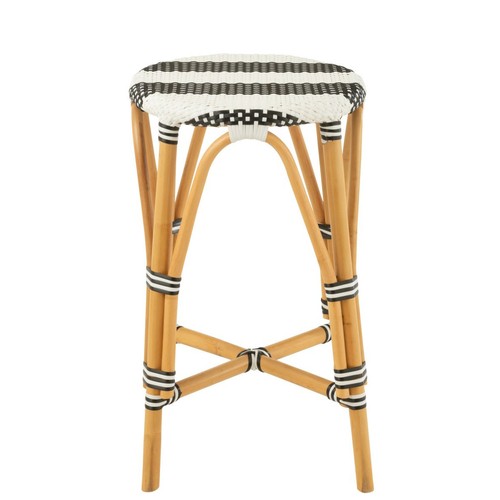 Tabouret bar rotin - tabouret, en