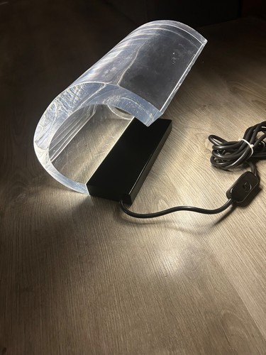 Lampe vintage acrilica oluce - lampe,