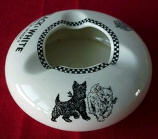 CENDRIER WHISKY BLACK and WHITE - Objet Publicitaire Bar -Bistrot  