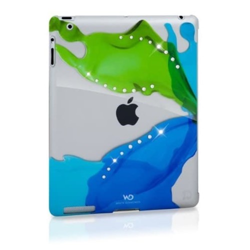 Coque blanche diamants - coque,