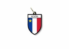 Porte cles clefs cle drapeau