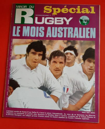 1971 miroir rugby - rugby, n°123