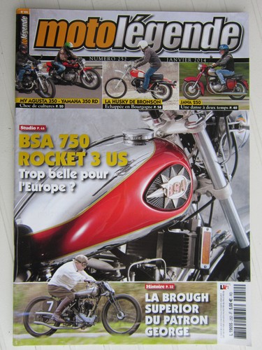 Moto legende 252 bsa - moto, n°252