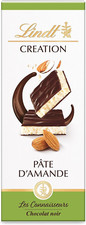 - Tablette Pâte D'Amande CREATION - Chocolat Noir, 110G