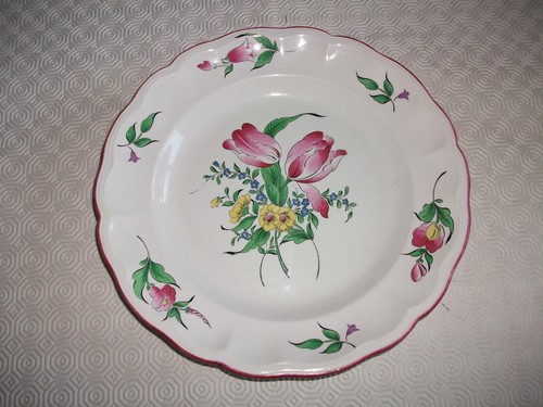 Ancien plat rond - ancien,