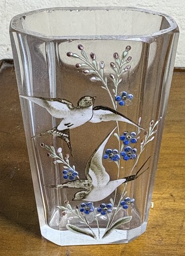 Petit vase pans en verre - petit,
