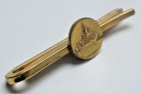 Ancienne pince cravate - , billets