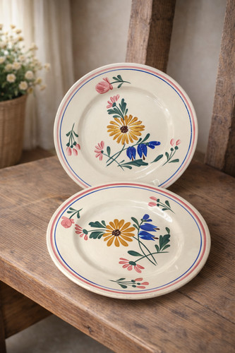 Assiettes terre fer - 2,