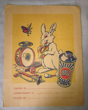 ANCIEN PROTEGE CAHIER PUBLICITAIRE PRODUIT BRASSO POUR CUIVRE 1950-1960
