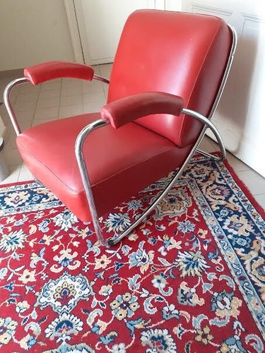 Fauteuil moderniste cuir - moderniste, en