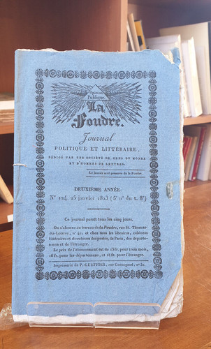 Foudre journal des - la,