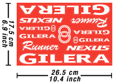 Gilera Decals Stickers Moto