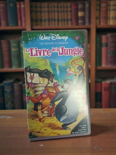 Vhs disney rétro cassette - disney,