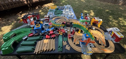 Geotrax train lot working town - train,