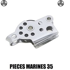 MICRO POULIE A VIOLON INOX Ø 25 MM VIADANA 09.61