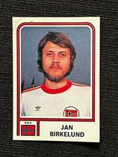 STICKER PANINI WORLD CUP ARGENTINA 78 JAN BIRKELUND NORVEGE NORWAY # 373