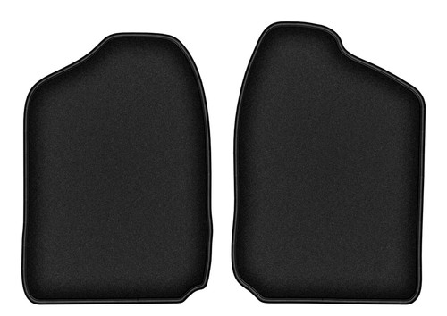 Tapis avant velours noirs