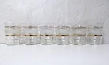 6 anciens verres granités