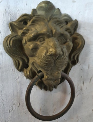 Rare ancien heurtoir tête - ancien,