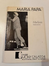 Maria Papa, Marbres 1959-1972
