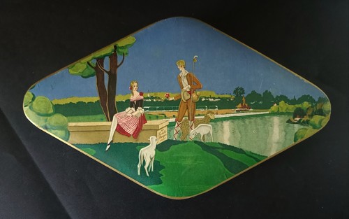 Ancienne magnifique boîte - boîte, à
