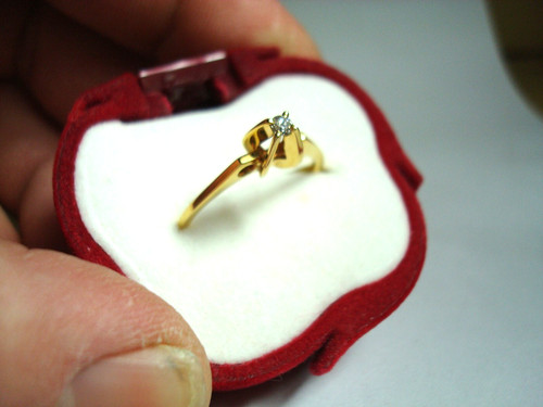 Belle bague jaune - bague, 18k
