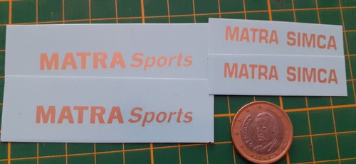 Decals decalcomanie matra - decals,