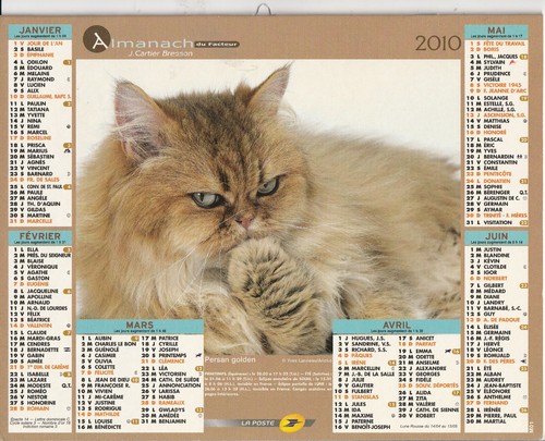 Almanach facteur 2010 - almanach,