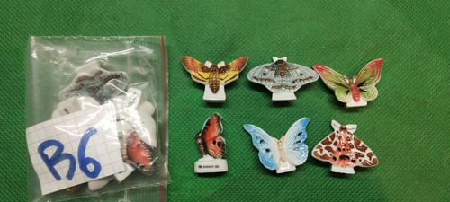 Lot feves papillon - 6,